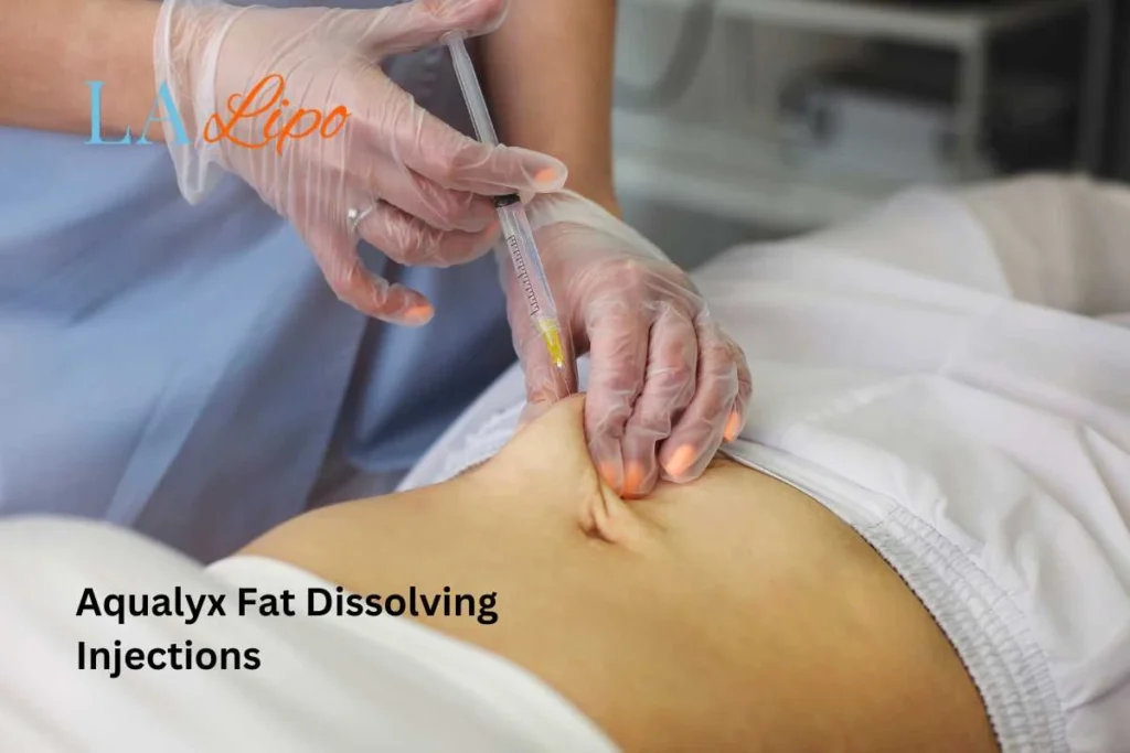 woman having fat dissolving injections Chipping Norton in the stomach