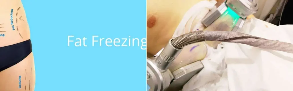 multi areas of a persons body having coolsculpting Chipping Norton treatment