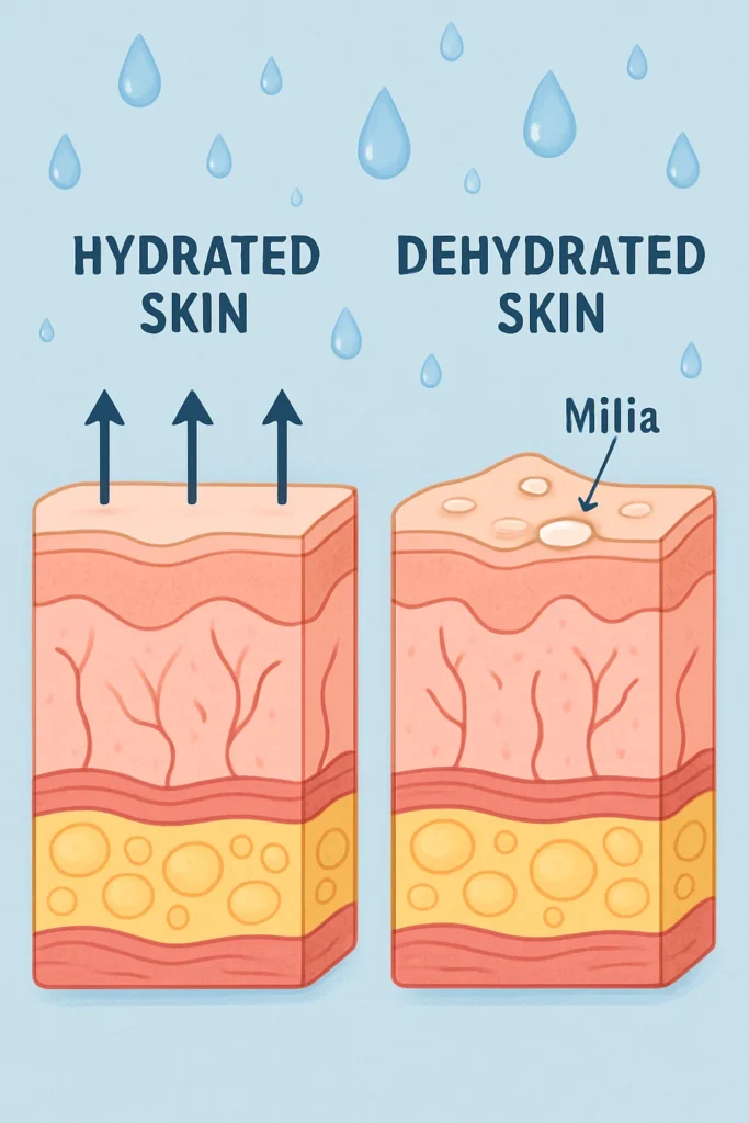 The importance of hydration and milia production Chipping Norton