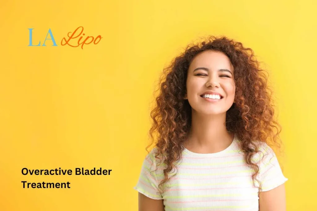 woman smiling about overactive bladder treatment Chipping Norton solutions