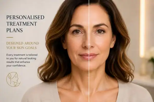 Before and after results of Collagen Lift Therapy Chipping Norton