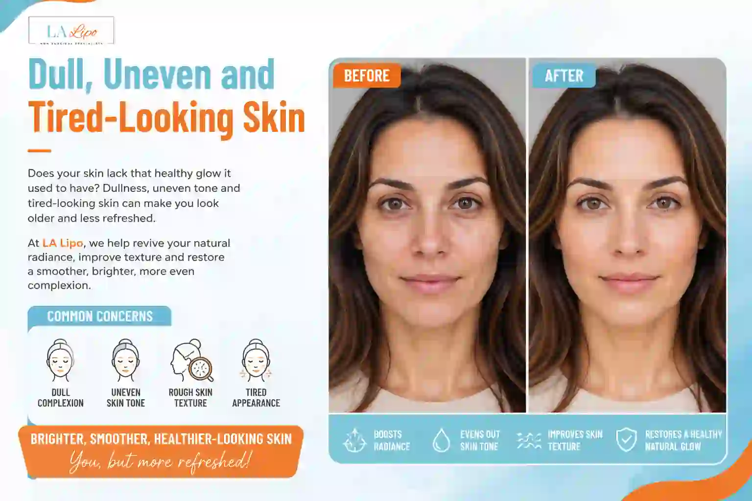 Sign #5: Dull, Uneven and Tired-Looking Skin Chipping Norton